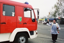 2001 - OSP - nowy wóz strażacki