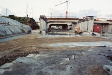 2001 - Autostrada A2 - przesunięcie tunelu