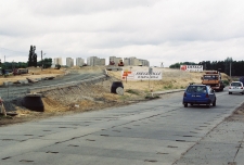 2001 - Autostrada A2 - budowa wiaduktu ul. Armii Poznań