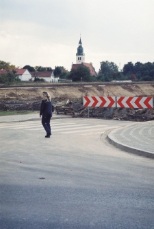 2001 - Autostrada A2 - budowa wiadukt ul. Kościuszki-kolejny etap