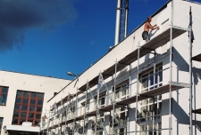 2001 - SP3 - ocieplenie sali gimnastycznej