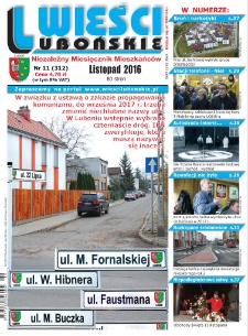 Wieści Lubońskie 11-2016