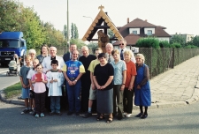 2003 - kapliczka Chrystus frasobliwy - poświęcenie