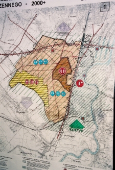 2003 - mapa - kierunki rozwoju społeczno-gospodarczego