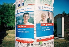 2003 - Referendum - plakaty Unia Europejska