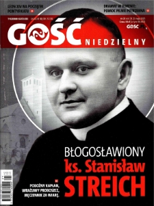 2025-05 Gość Niedzielny nr 21 - bł. ks. Stanisław Streich