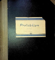 Grono Miłosników Sportu - Protokólarz (1939-1960)