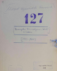 Towarzystwo Gimnastyczne "Sok&oacute;ł" w Luboniu - dokumentacja rejestracji (1933-1939)