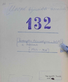 Towarzystwo Gimnastyczne "Sok&oacute;ł" w Żabikowie - dokumentacja rejestracji (1933-1939)