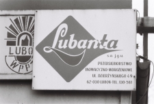 1991 - Lubanta szyld