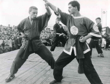 1985 - Dni Lubonia - pokaz walk wschodu