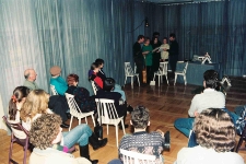 1992 - Biblioteka Miejska - śpiewanie kolęd
