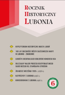 Rocznik Historyczny Lubonia 6