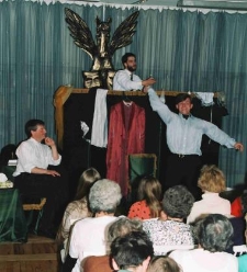 1994 - Biblioteka Miejska - spektakl " Trzy po trzy"