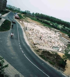 1994 - ul. Sikorskiego - rozbiórka klubu 8-8