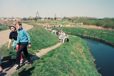 1995 - Parafia św. Jana Bosko - 1 rajd parafialny