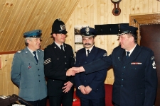 1995 - Straż Miejska - odwiedziny angielskiego policjanta