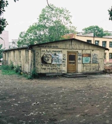 1994 - Poradnia Psychologiczno-Pedagogiczna - rozbiórka baraku