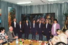 1996 - Biblioteka Miejska - występ chóru