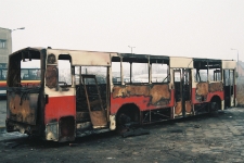 1996 - Translub - spalony autobus