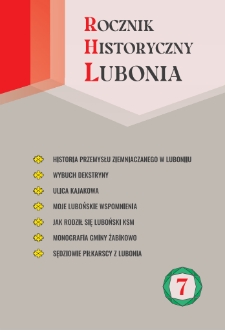 Rocznik Historyczny Lubonia 7