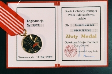 1997 - Eugeniusz Kowalski - złoty medal