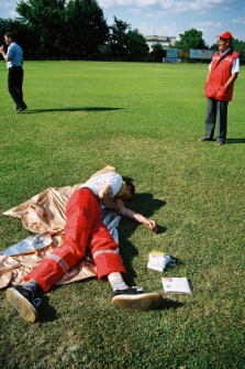 2000 - Ochotnicza straż Pożarna - pokazy