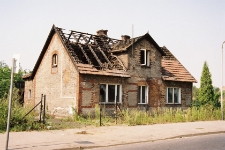 2000 - Autostrada A2 - rozbiórka domów-ul. Kościuszki 102