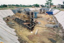 2000 - Autostrada A2 - budowa wiadukt Kościuszki